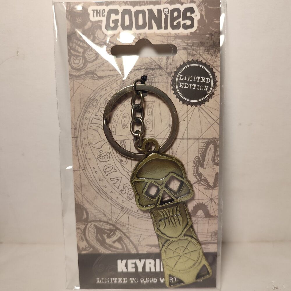 The Goonies Copper Bones Keychain Official Movie Collectible Metal Keyring